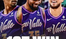 爱游戏-太阳取得常规赛首胜，战胜骑士