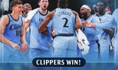 快船取得过去十场比赛的第七个胜利