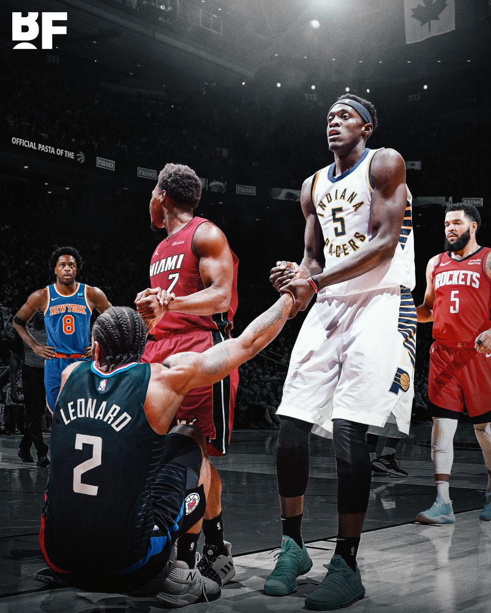 猛龙击败热火，西亚卡姆砍下三双