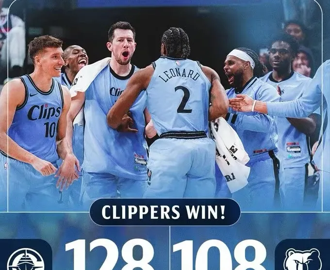 快船取得过去十场比赛的第七个胜利